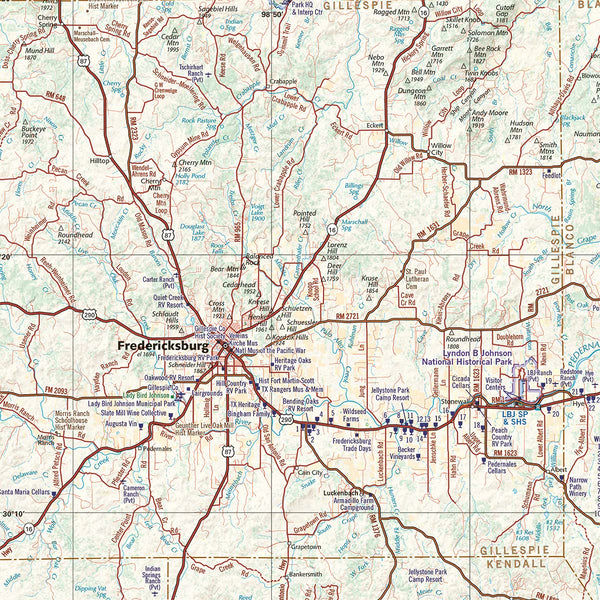 Texas Road and Recreation Atlas - Wide World Maps & MORE!