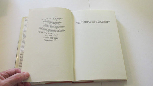 The Ultra Secret F. W. Winterbotham - Wide World Maps & MORE!