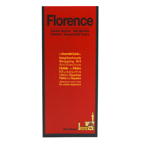 Red Maps FLORENCE Street Map and City Guide - Wide World Maps & MORE! - Book - Wide World Maps & MORE! - Wide World Maps & MORE!