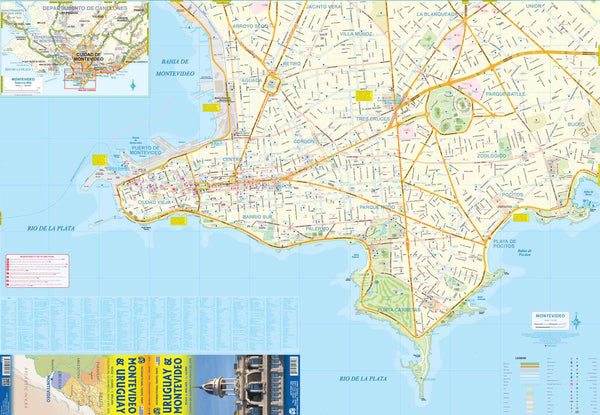 Uruguay & Montevideo, Colonia Del Sacramento, Punta Del Este - Wide World Maps & MORE!