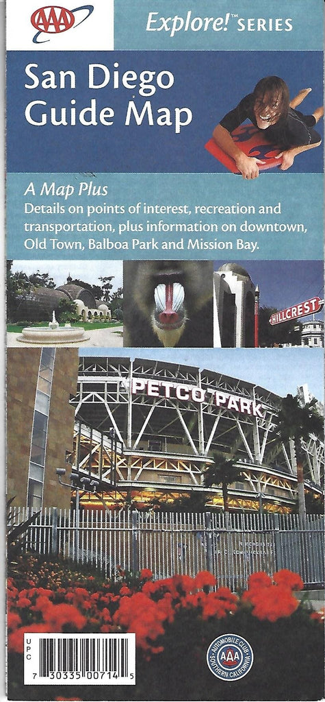 San Diego Guide Map: A Map Plus Details on Points of Interest, Recreation and Transportation, Plus Information on Downtown, Old Town, Balbo - Wide World Maps & MORE! - Book - Wide World Maps & MORE! - Wide World Maps & MORE!