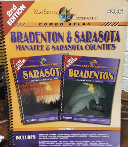 Sarasota Bradenton Street Atlas - Wide World Maps & MORE! - Book - Wide World Maps & MORE! - Wide World Maps & MORE!