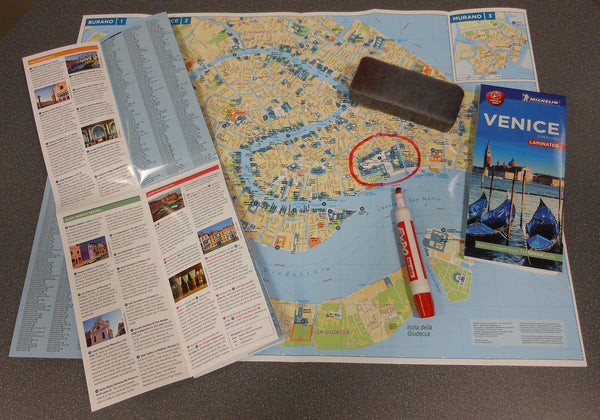Michelin Venice City Map - Laminated (Michelin Street Map) - Wide World Maps & MORE! - Book - Michelin - Wide World Maps & MORE!