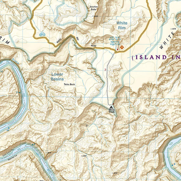 Island in the Sky District: Canyonlands National Park (National Geographic Trails Illustrated Map, 310) - Wide World Maps & MORE! - Map - National Geographic Maps - Wide World Maps & MORE!