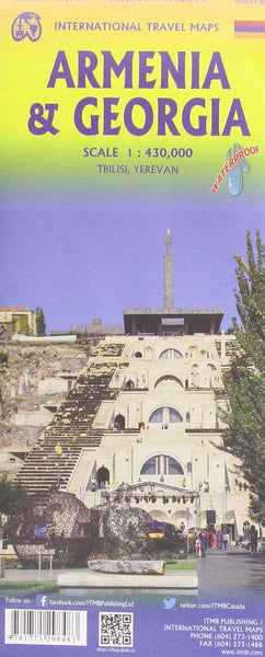 Georgia & Armenia | Tbilisi, Yerevan - Wide World Maps & MORE! - Map - ITMB Publishing, Ltd. - Wide World Maps & MORE!