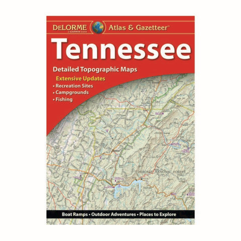 DeLorme Atlas & Gazetteer: Tennessee Delorme - Wide World Maps & MORE!