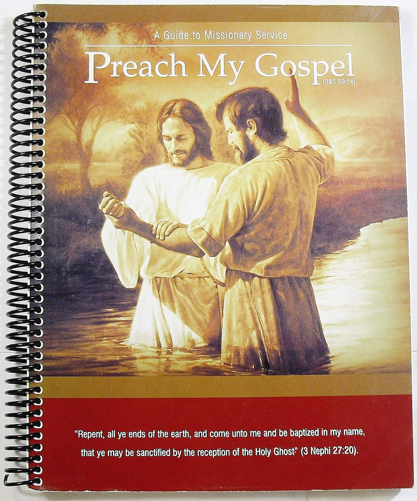 PREACH MY GOSPEL, A GUIDE TO MISSIONARY SERVICE [Spiral-bound] Church of Jesus Christ of Latter-day Saints - Wide World Maps & MORE!