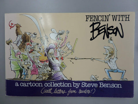 Fencin' with Benson: A Cartoon Collection Steve Benson - Wide World Maps & MORE!