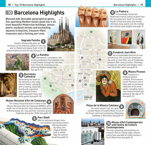 Top 10 Barcelona (Eyewitness Top 10 Travel Guide) - Wide World Maps & MORE! - Book - DK Eyewitness Travel - Wide World Maps & MORE!