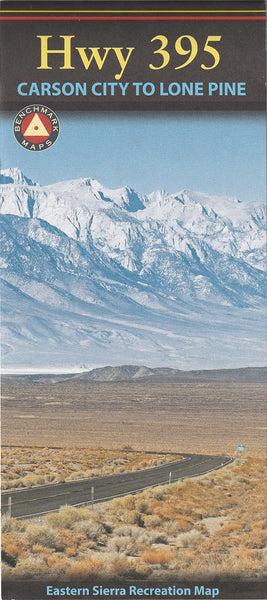 Eastern Sierra Recreation Map: Hwy 395 Carson City to Lone Pine - Wide World Maps & MORE!