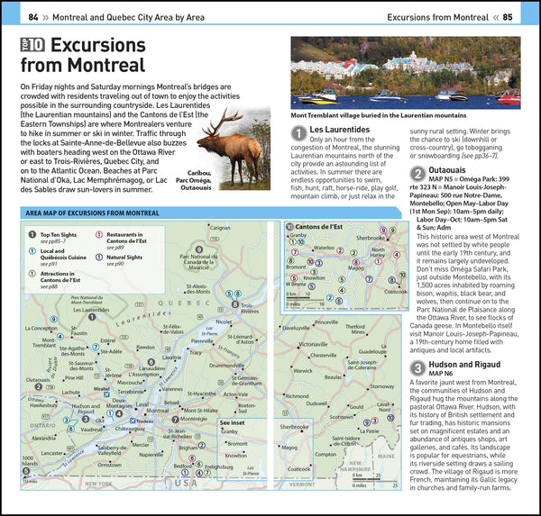 Top 10 Montreal and Quebec City (DK Eyewitness Travel Guide) - Wide World Maps & MORE! - Book - Wide World Maps & MORE! - Wide World Maps & MORE!