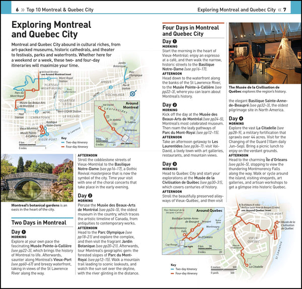 Top 10 Montreal and Quebec City (DK Eyewitness Travel Guide) - Wide World Maps & MORE! - Book - Wide World Maps & MORE! - Wide World Maps & MORE!