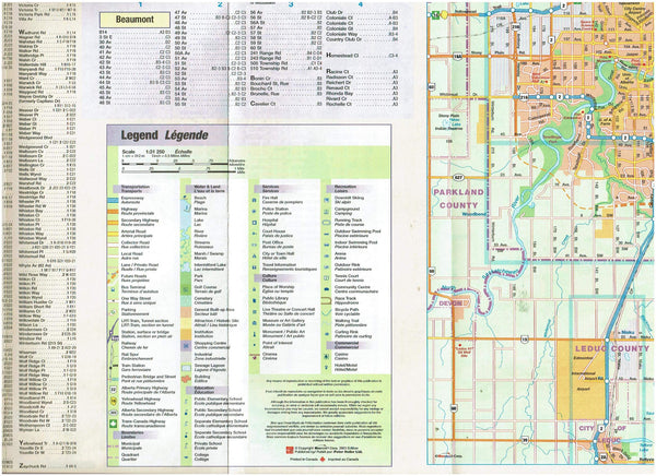 Edmonton | St. Albert | Sherwood Park | Fort Saskatchewan - Wide World Maps & MORE! - Book - Wide World Maps & MORE! - Wide World Maps & MORE!