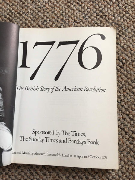 1776: The British story of the American Revolution : [catalogue of an exhibition] sponsored by The Times, The Sunday Times and Barclays Bank [held at ... October 1976 by Kenneth Pearson (1976-01-01) - Wide World Maps & MORE! - Book - Brand: Times Books for the Exhibition - Wide World Maps & MORE!