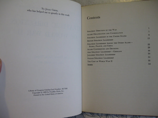 The Military History of World War II. 18 Volume Set [Hardcover] Trevor Nevitt Dupuy - Wide World Maps & MORE!