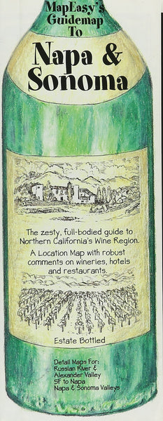 MapEasy's Guidemap to Napa/Sonoma MapEasy - Wide World Maps & MORE!