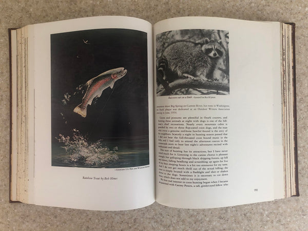 America's Great Outdoors: The Story of the Eternal Romance Between Man and Nature [Leather Bound] Bashline, L. James and Saults, Dan, Illustrated by Harrison, George H. and Harrison, George H. - Wide World Maps & MORE!
