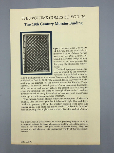Wuthering Heights (International Collectors Library) [Hardcover] Bronte, Emily - Wide World Maps & MORE!