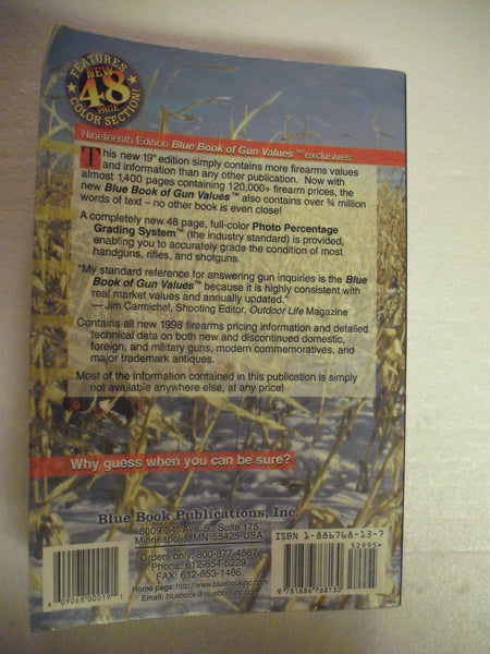 Blue Book of Gun Values (19th ed) - Wide World Maps & MORE!