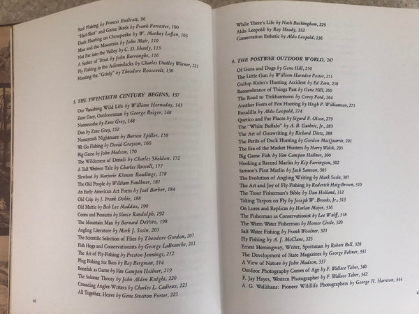 America's Great Outdoors: The Story of the Eternal Romance Between Man and Nature [Leather Bound] Bashline, L. James and Saults, Dan, Illustrated by Harrison, George H. and Harrison, George H. - Wide World Maps & MORE!