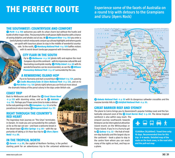 Australia Marco Polo Guide (Marco Polo Guides) - Wide World Maps & MORE! - Book - Marco Polo Travel Publishing - Wide World Maps & MORE!