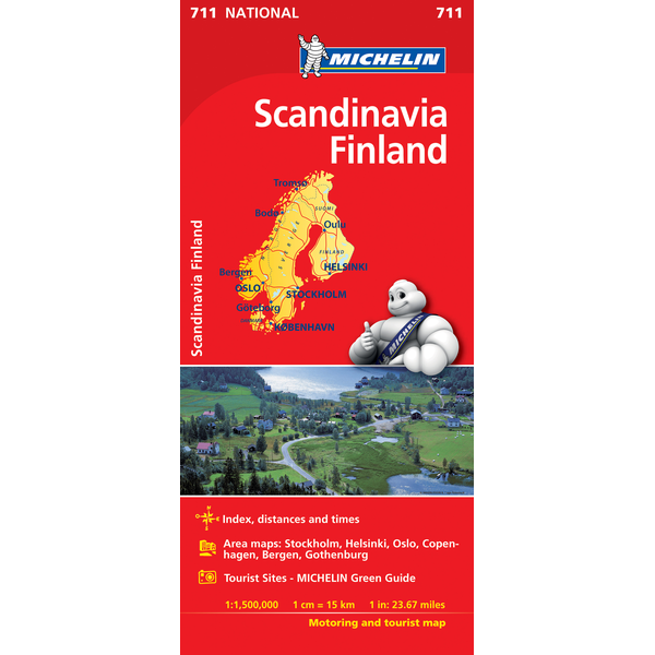 Scandinavia; Finland (Edition 2012) [Map] - Wide World Maps & MORE! - Map - Michelin Travel & Lifestyle - Wide World Maps & MORE!