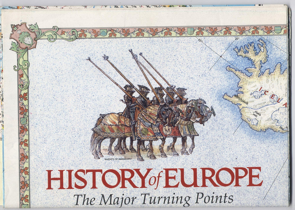 NATIONAL GEOGRAPHIC MAP - History of Europe - The Major Turning Points - December 1983 - Wide World Maps & MORE! - Book - Wide World Maps & MORE! - Wide World Maps & MORE!