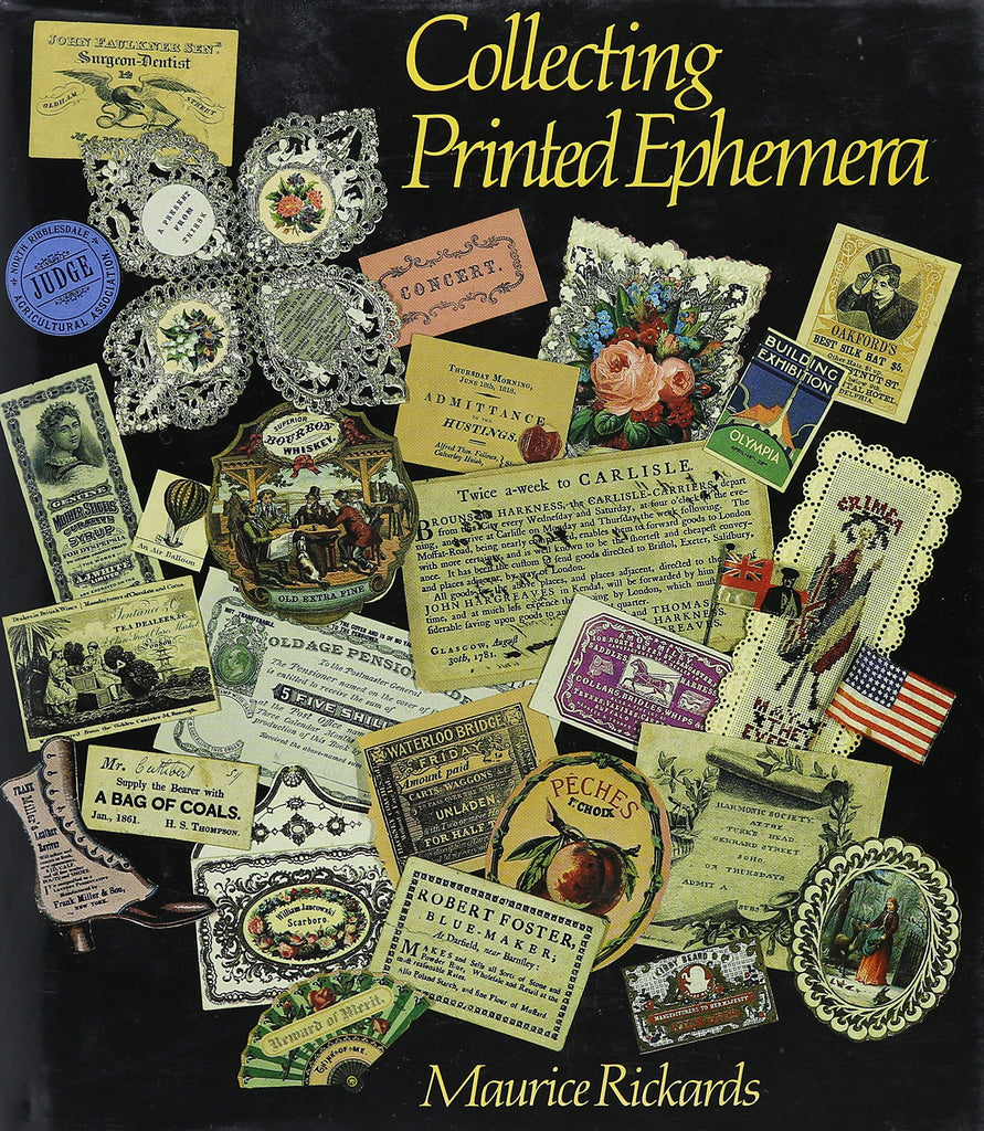 Collecting Printed Ephemera Rickards, Maurice - Wide World Maps & MORE!