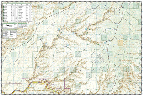 Grand Gulch, Cedar Mesa Plateau [BLM - Monticello Field Office] (National Geographic Trails Illustrated Map, 706) - Wide World Maps & MORE!