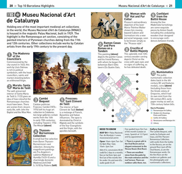 Top 10 Barcelona (Eyewitness Top 10 Travel Guide) - Wide World Maps & MORE! - Book - DK Eyewitness Travel - Wide World Maps & MORE!