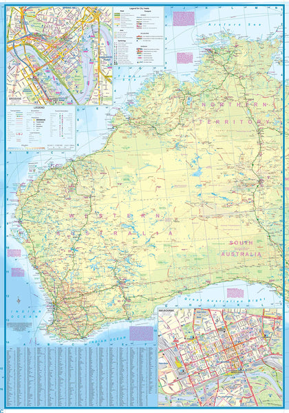 Australia Waterproof - Wide World Maps & MORE!