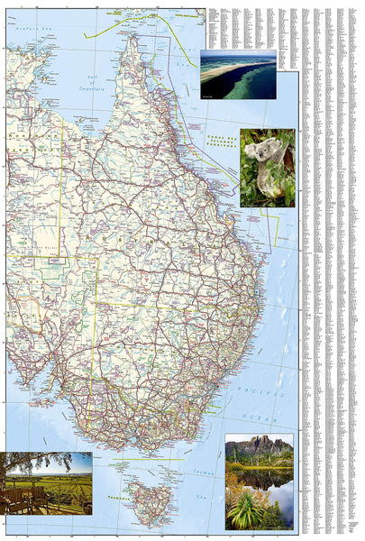 2019 Australia (National Geographic Adventure Map) [Used - Like New] - Wide World Maps & MORE!