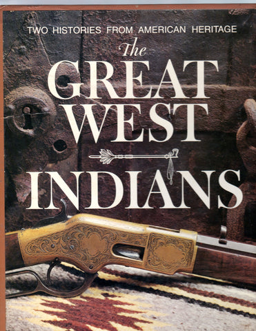 Two Histories From American Heritage: The Great West; Indians (2-Vol Box Set) [Unknown Binding] - Wide World Maps & MORE!