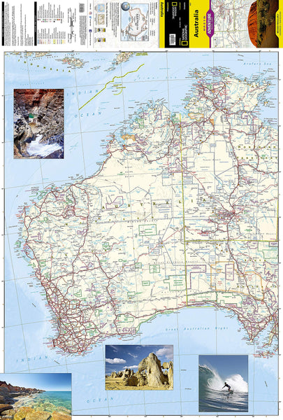 2019 Australia (National Geographic Adventure Map) [Used - Like New] - Wide World Maps & MORE!