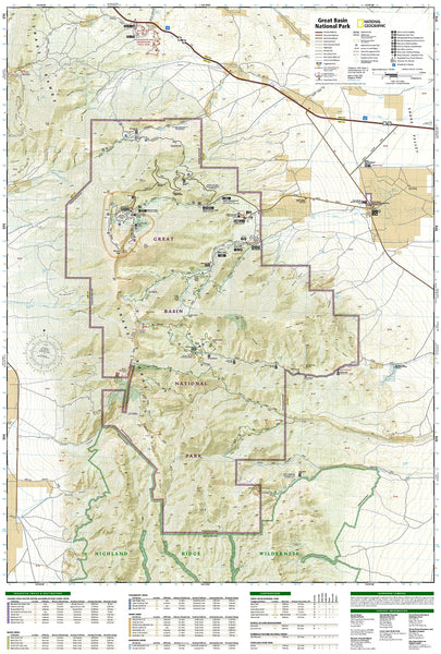 Great Basin National Park (Trails Illustrated Map, 269) - Wide World Maps & MORE!
