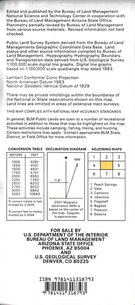 Williams, Arizona Surface Management Status - Wide World Maps & MORE!