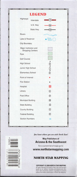 Street Map of Pinetop-Lakeside & Show Low - Wide World Maps & MORE!