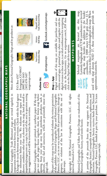 Bradshaw Mountains [Prescott National Forest] (National Geographic Trails Illustrated Map) - Wide World Maps & MORE!