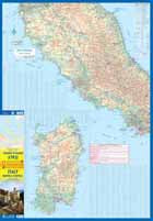 Italy North & Central 1:600 000 (Veneto, Umbria, Tuscany) - Wide World Maps & MORE!