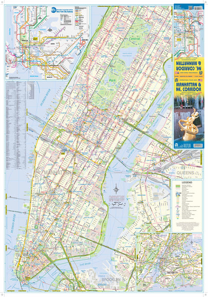 Manhattan / Northeast Corridor 1:12.5K/1M (SERIE INTERNAT - 1/12.500) (French Edition) - Wide World Maps & MORE! - Map - ITM - Wide World Maps & MORE!