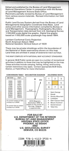 Fredonia Surface Management Status 1:100,000-Scale Topographic Map - Wide World Maps & MORE!