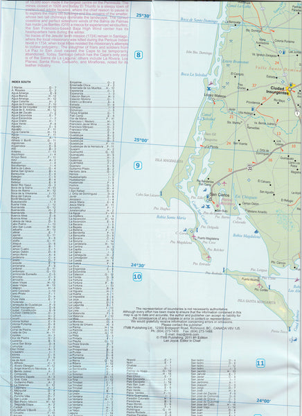 Mexico: Baja California Waterproof - Wide World Maps & MORE!