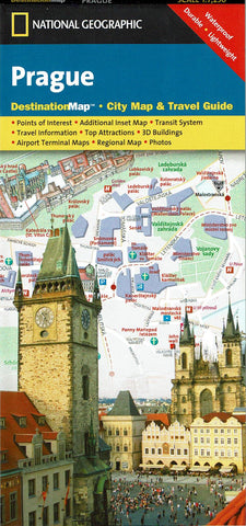 Prague (National Geographic Destination City Map) - Wide World Maps & MORE! - Map - National Geographic - Wide World Maps & MORE!