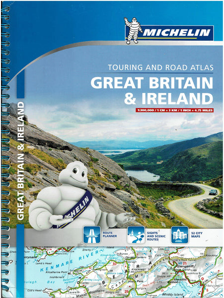 Michelin Great Britain & Ireland Road Atlas - Wide World Maps & MORE! - Map - Michelin Travel Partner - Wide World Maps & MORE!