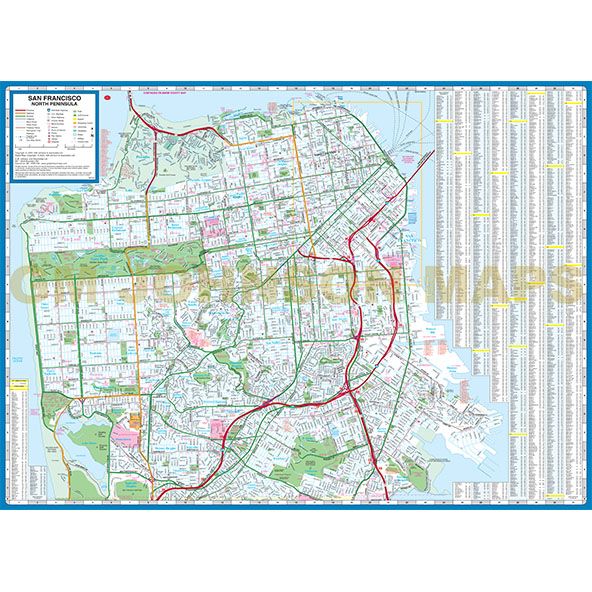 San Francisco In Detail (City in Your Pocket) - Wide World Maps & MORE!