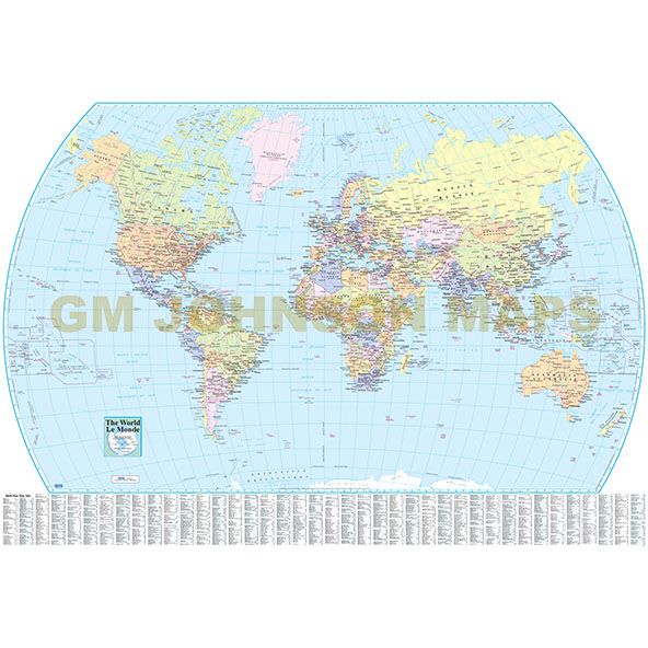 The World Countries Map - Wide World Maps & MORE!