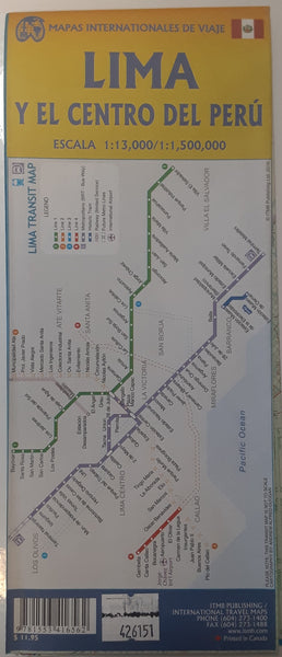 Lima & Central Peru - Wide World Maps & MORE!