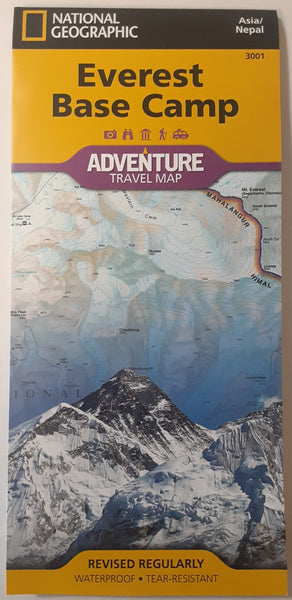 Everest Base Camp [Nepal] (National Geographic Adventure Map, 3001) - Wide World Maps & MORE!