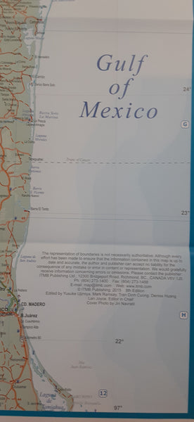 Mexico Travel Reference Map 1:2M Waterproof - Wide World Maps & MORE!