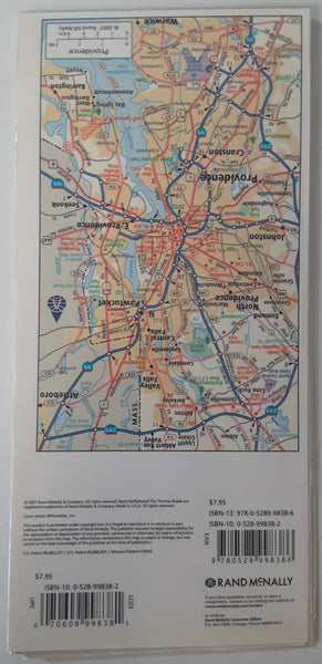 2007 New England Regional Laminated EasyFinder Map [Archival Copy] - Wide World Maps & MORE!